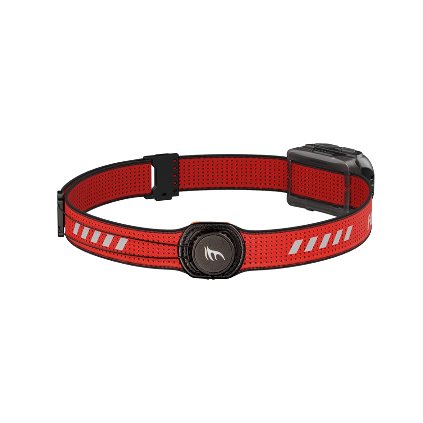 Fenix HL18RTV20BLC - Dimmbare, aufladbare LED-Stirnlampe LED/USB/3xAAA IP66 800 lm 160 h 1900 mAh schwarz/orange
