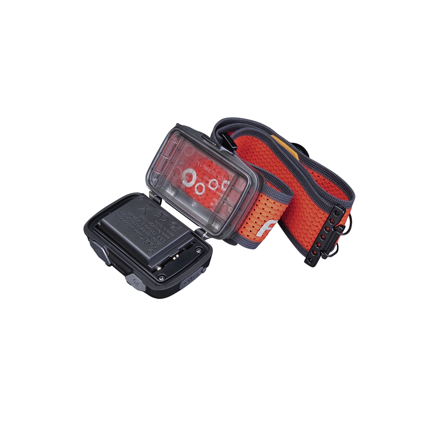 Fenix HL32RTBLCK - Aufladbare LED-Stirnlampe LED/USB/3xAAA IP66 800 glänzend 300 h 1900 mAh schwarz/orange