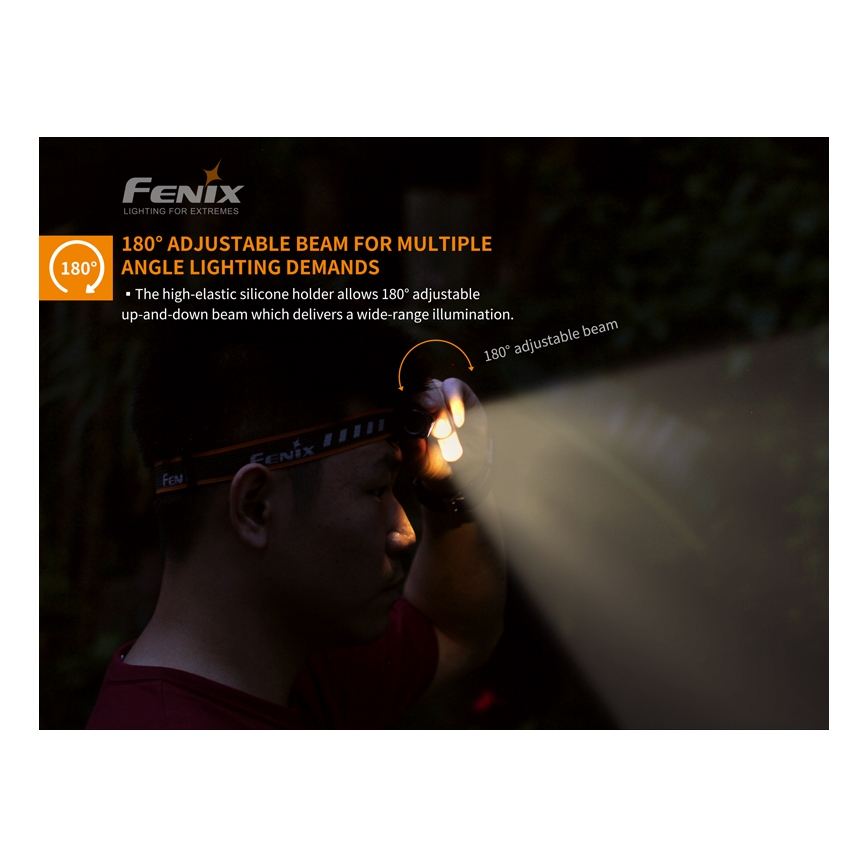 Fenix HM23 - LED-Stirnlampe LED/1xAA IP68