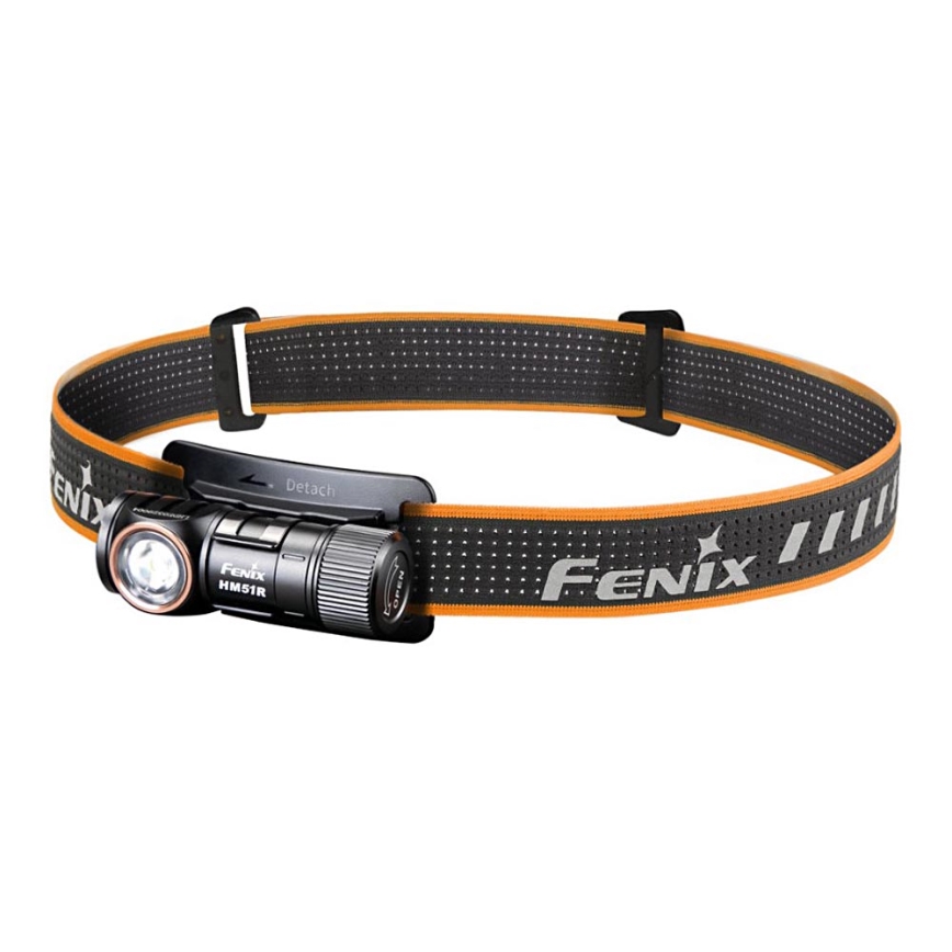 Fenix HM51RV20 - LED Stirnlampe Wiederaufladbar 3xLED/1xCR123A/USB IP68 700 lm 120 h 700 m