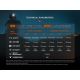 Fenix HM65RDTBLC - Wiederaufladbare LED-Stirnlampe LED/USB IP68 1500 lm 300 h schwarz/orange
