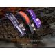 Fenix HM65RDTPRP - Wiederaufladbare LED-Stirnlampe LED/USB IP68 1500 lm 300 h violett/schwarz