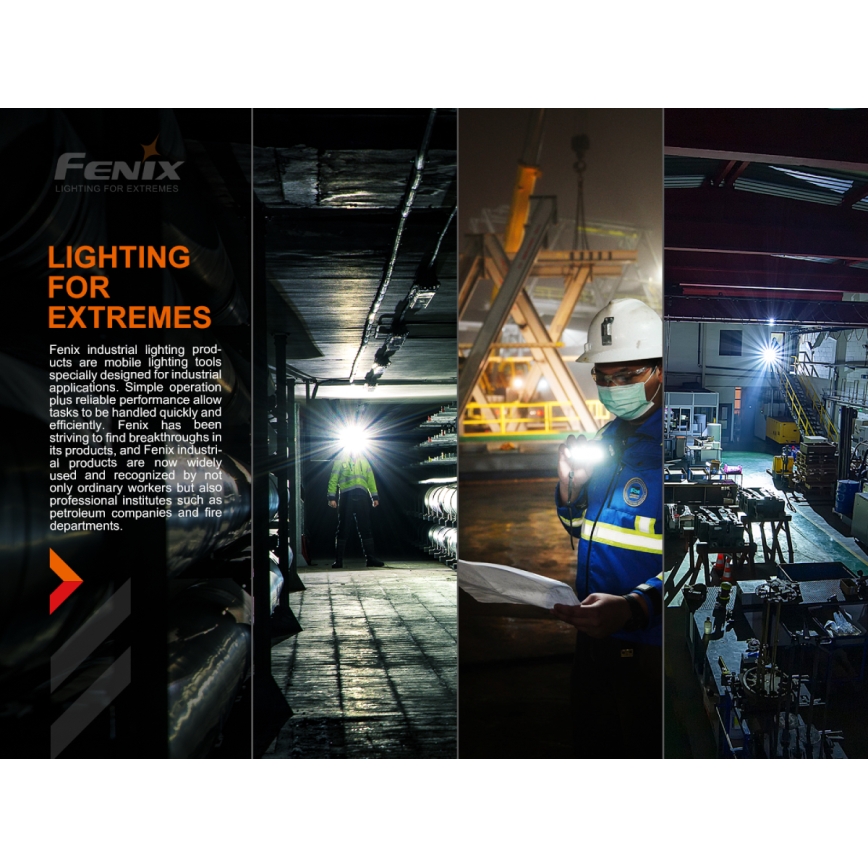 Fenix HM70R - Aufladbare LED-Stirnlampe 4xLED/1x21700 IP68 1600 glänzend 800 h 5000 mAh