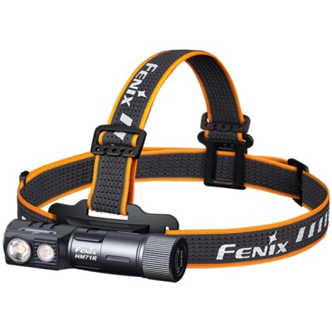 Fenix HM71R - Wiederaufladbare LED-Stirnlampe LED/USB IP68 2700 lm