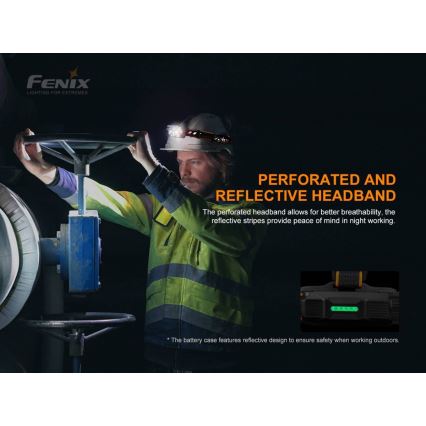 Fenix HP25RV20 - LED Dimmbar wiederaufladbare Stirnlampe 3xLED/1x21700 IP66 1600 lm 800 h