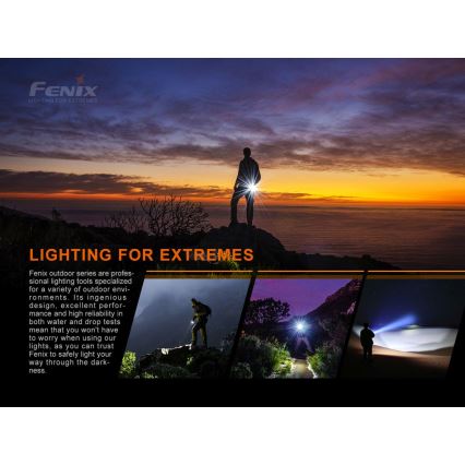 Fenix LD22V20 - Wiederaufladbare LED-Taschenlampe LED/USB IP66 800 lm 220 Std.