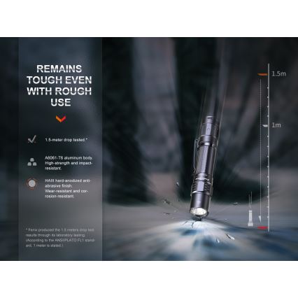 Fenix PD35R - Aufladbare LED-Taschenlampe LED/USB/2xCR123A IP68 1700 lm 100 h 3400 mAh