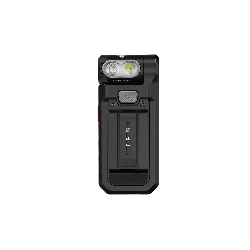 Fenix SW05RREDBLC - Dimmbare, aufladbare LED-Taschenlampe LED/USB IPX6 150 lm 49 h 700 mAh schwarz