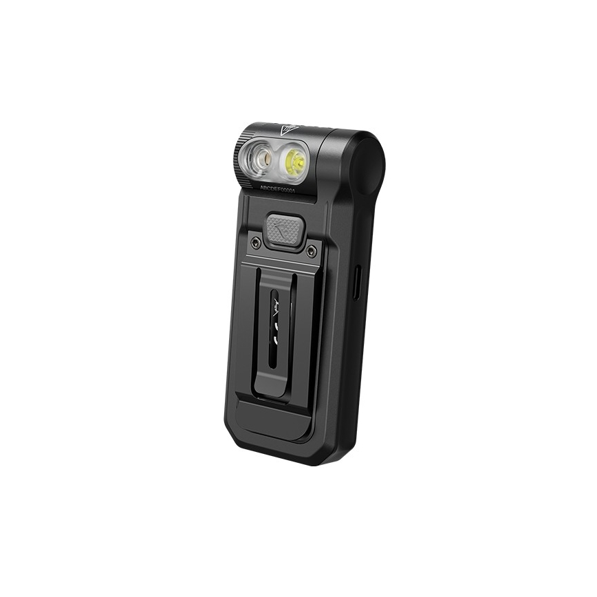 Fenix SW05RUVBLC - Dimmbare, aufladbare LED-Taschenlampe LED/USB IPX6 150 lm 49 h 700 mAh schwarz
