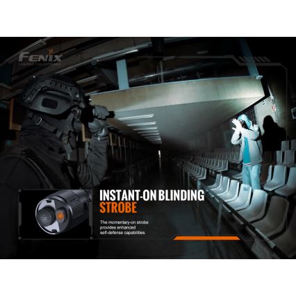 Fenix TK20RV20 - Taktische wiederaufladbare LED-Taschenlampe LED/USB IP68 3000 lm 48 Std