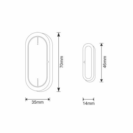 Fenstersensor SMART 2xAAA/Wi-Fi Tuya