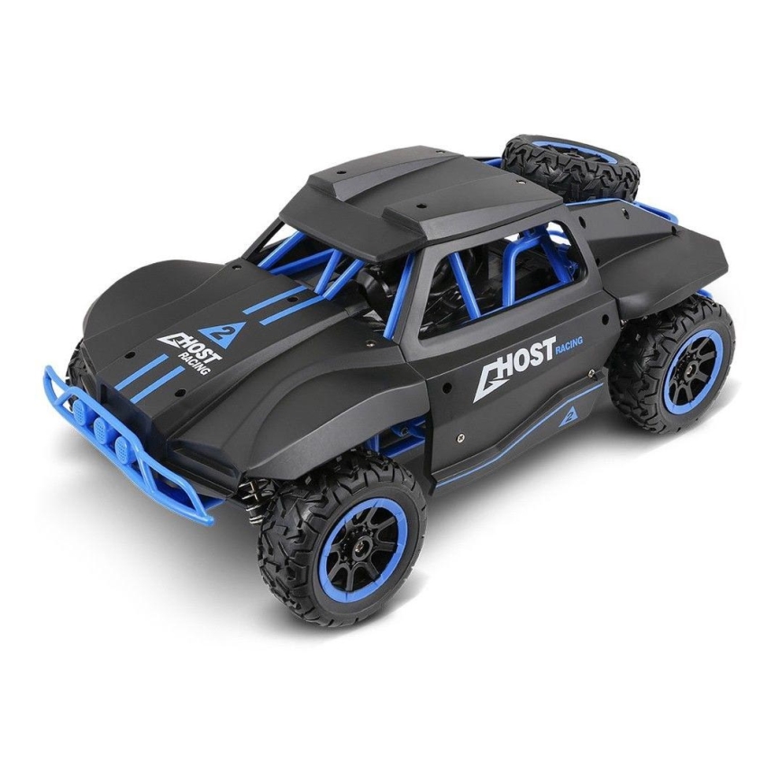 Ferngesteuertes Rallye-Auto schwarz/blau