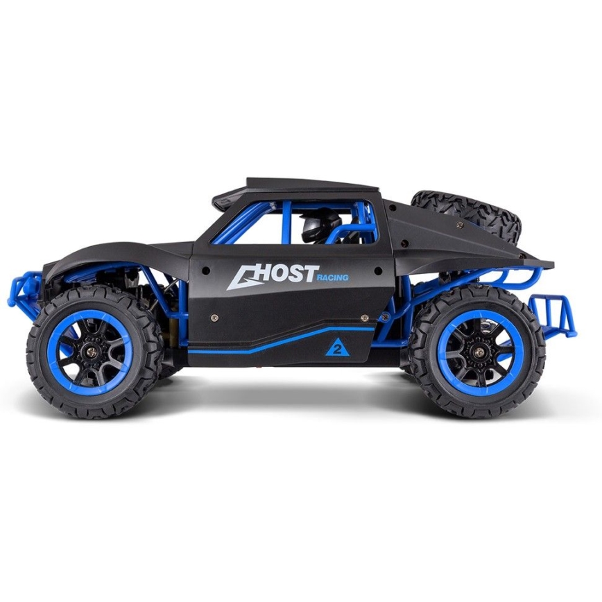 Ferngesteuertes Rallye-Auto schwarz/blau