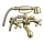 FERRO - Badewannenset mit Armatur ANTICA RETRO Bronze
