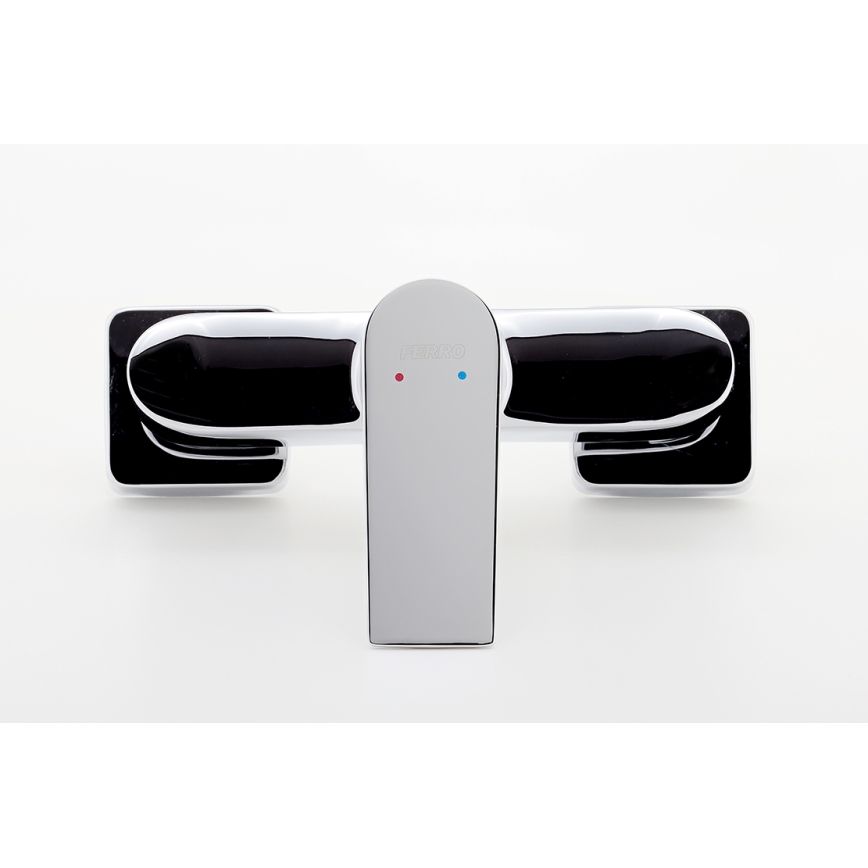 FERRO - Duscharmatur ALGEO SQUARE, glänzender Chrom