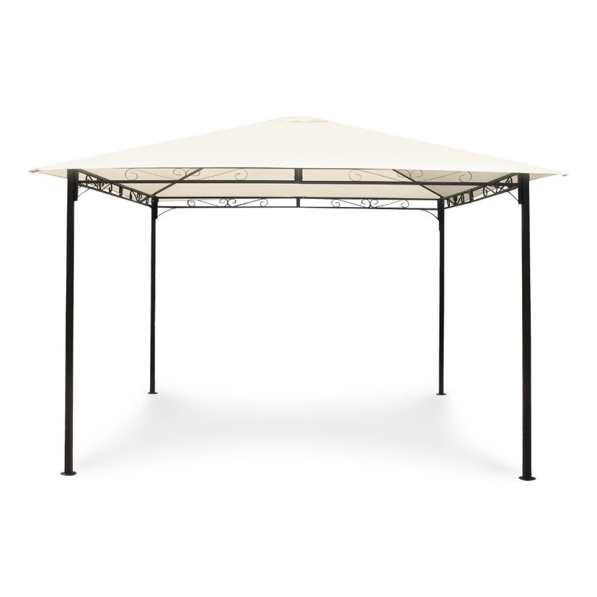 Fieldmann - Gartenpavillon 3x3 m cremefarben