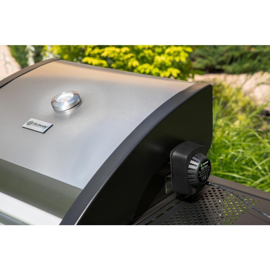 Fieldmann - Gasgrill 3x Brenner matt Chrom