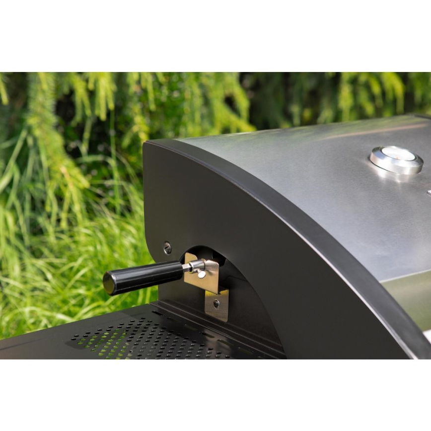 Fieldmann - Gasgrill 3x Brenner matt Chrom