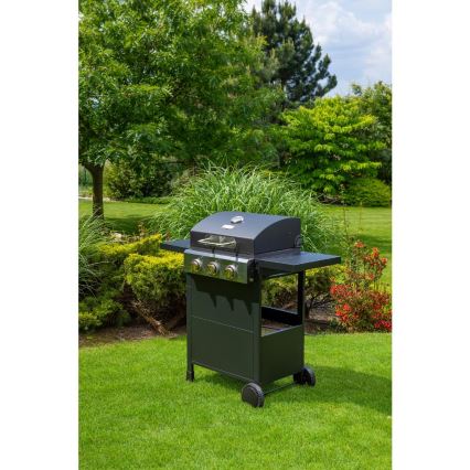 Fieldmann - Gasgrill 3x Brenner schwarz