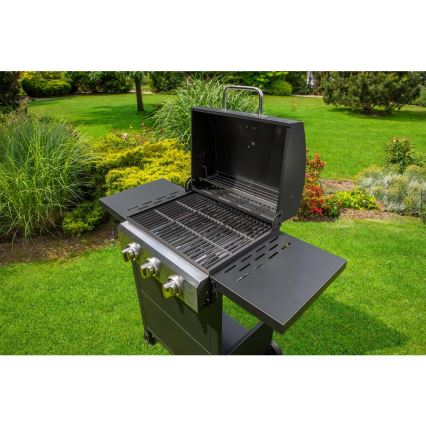 Fieldmann - Gasgrill 3x Brenner schwarz