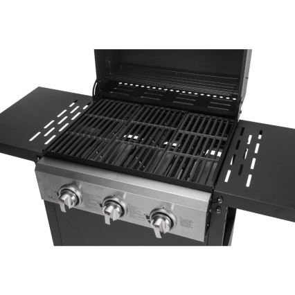 Fieldmann - Gasgrill 3x Brenner schwarz