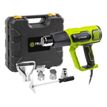 Fieldmann - Heißluftpistole mit Zubehör 2000W/230V