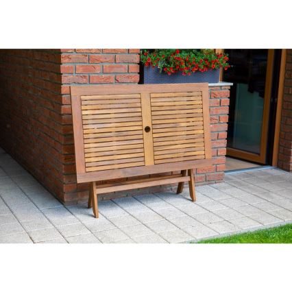 Fieldmann - Klapptisch für den Garten 120x70 cm Akazie