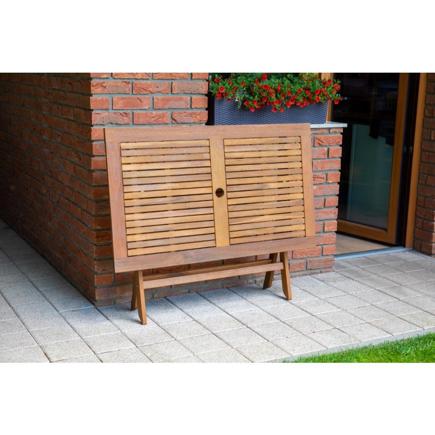 Fieldmann - Klapptisch für den Garten 120x70 cm Akazie