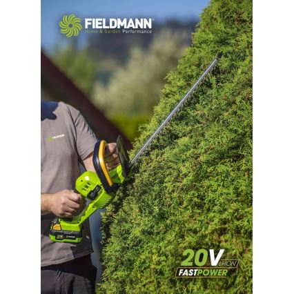 Fieldmann -  Schnurlose-Heckenschere 20V