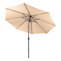 Fieldmann - Sonnenschirm d 3 m cremefarben