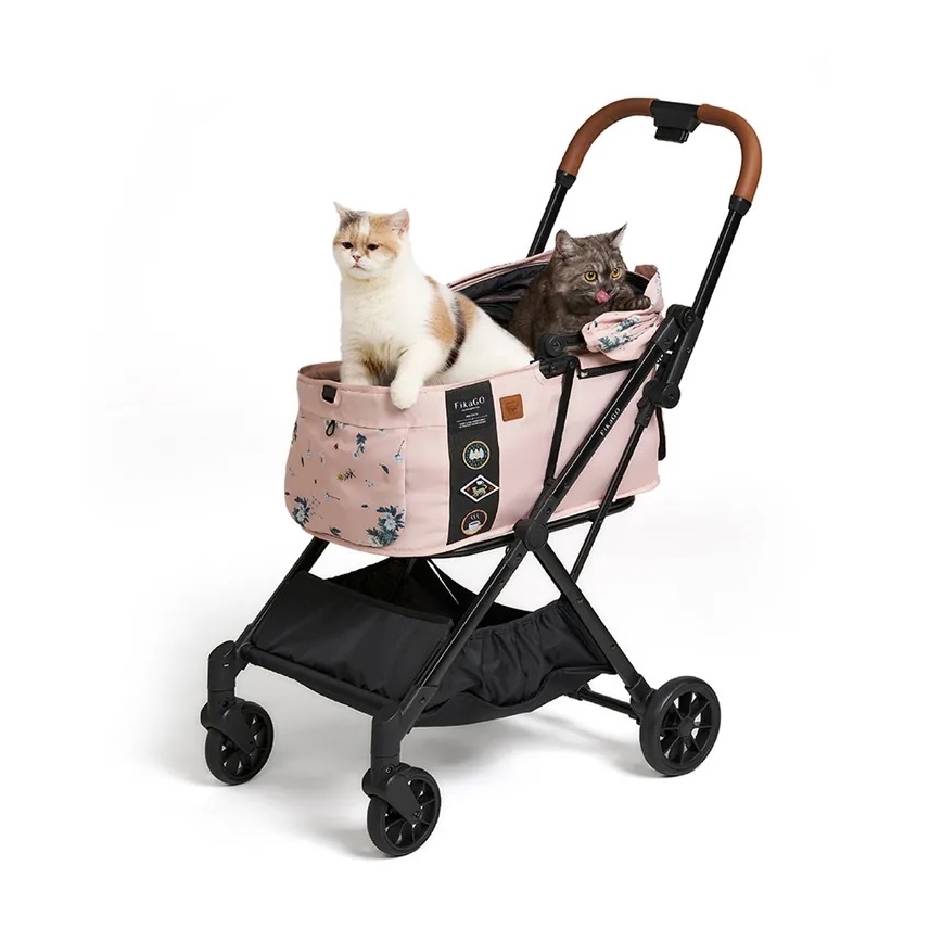 Fikago - Kinderwagen für Hunde und Katzen FTG Artic Blume