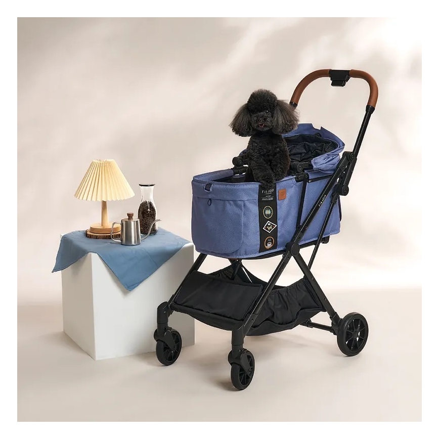 Fikago - Kinderwagen für Hunde und Katzen FTG Blue Note