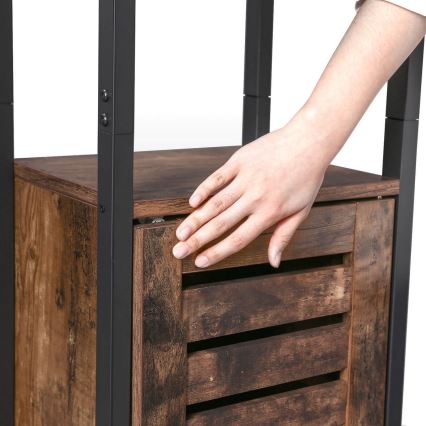 Schrank FIRA Braun/Schwarz