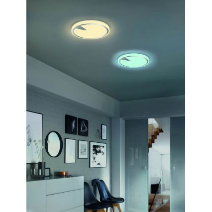 Fischer & Honsel 20750 - LED RGBW Dimmbare Deckenleuchte T-ERIC LED/19W/230V 2700-6500K Wi-Fi Tuya + Fernbedienung