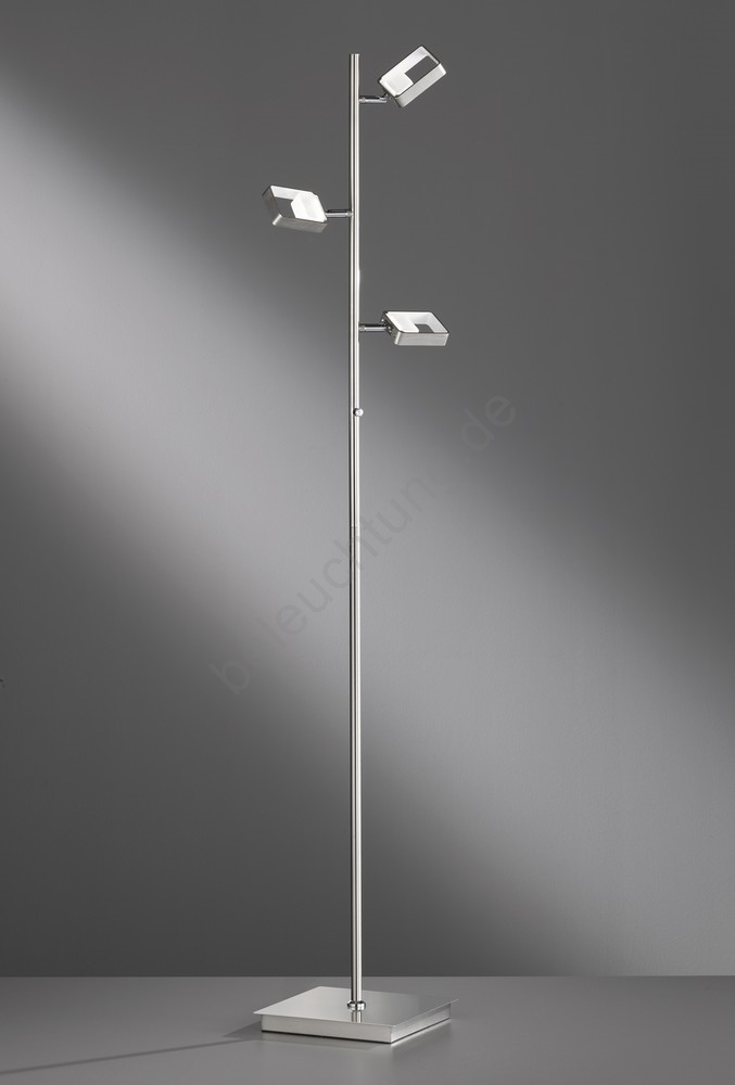 Fischer & Honsel 40114 - LED dimmbare Stehlampe BORDER 3xLED/4,5W/230V