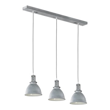 Fischer & Honsel 65020 - Hängeleuchte KENT 3xE27/40W/230V
