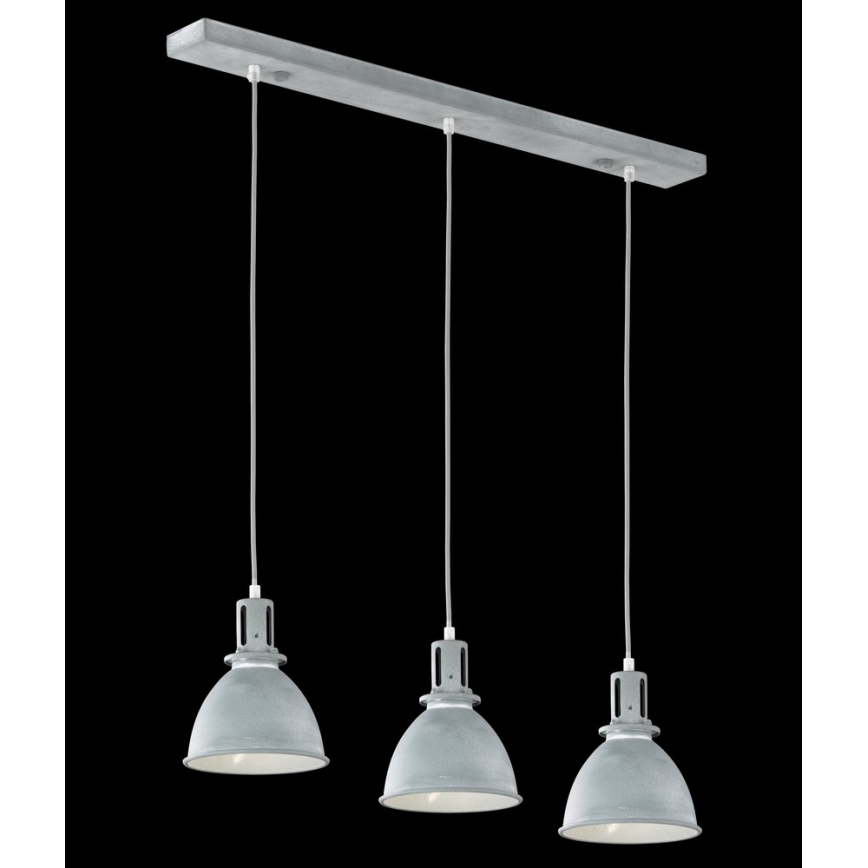 Fischer & Honsel 65020 - Hängeleuchte KENT 3xE27/40W/230V
