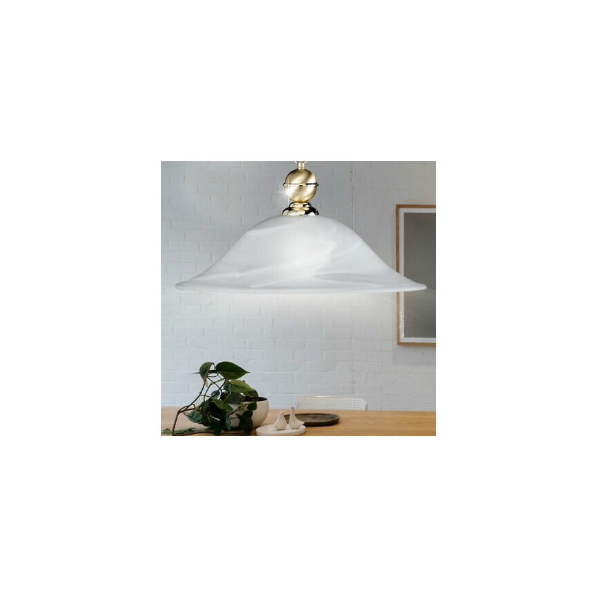 Fischer & Honsel 77351 - Kette-Kronleuchter  1xE27/40W/230V