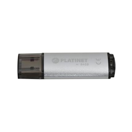 Flash Drive USB 64GB silber