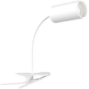 Flexible Klemmleuchte PUNTO 1xGU10/9W/230V weiß