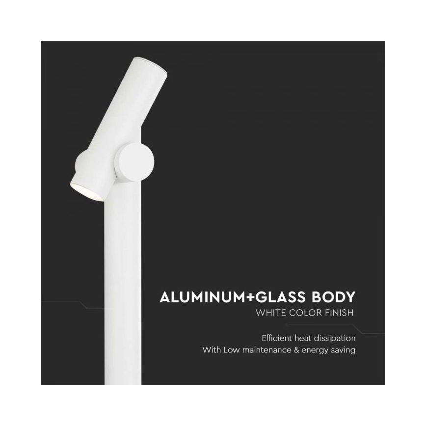 Flexible LED-Außenleuchte LED/4W/230V 4000K IP44 100 cm weiß