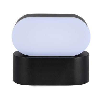 Flexible LED-Outdoor-Wandleuchte LED/5W/230V 3000K IP65 schwarz