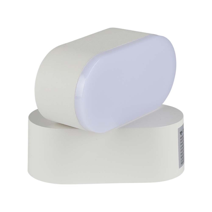 Flexible LED-Outdoor-Wandleuchte LED/5W/230V 3000K IP65 weiß