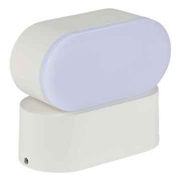 Flexible LED-Outdoor-Wandleuchte LED/5W/230V 4000K IP65 weiß