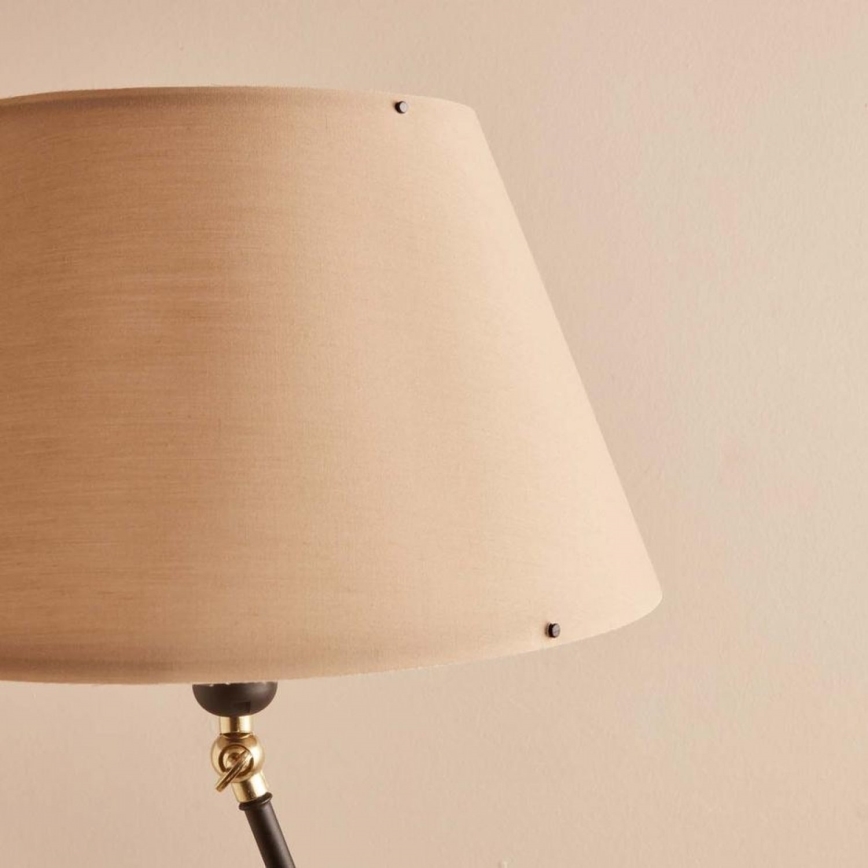 Flexible Stehleuchte AYD 1xE27/40W/230V schwarz/braun