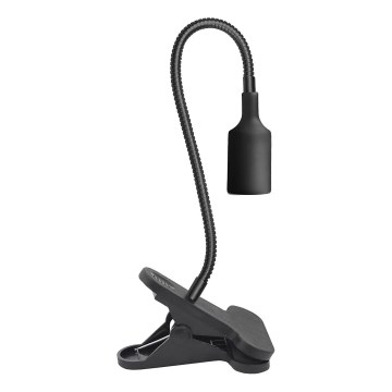 Flexible Tischleuchte mit Klemme CLIP 1xE27/30W/230V schwarz