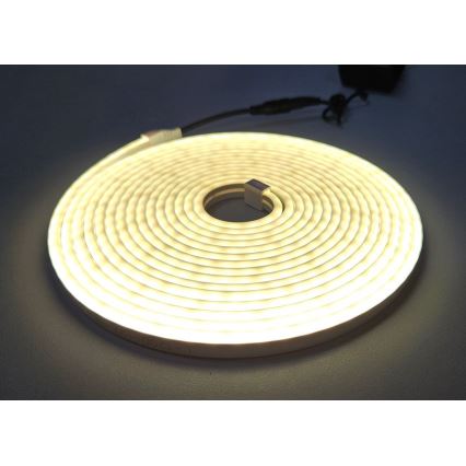 Flexibler LED-Streifen NEON LED/10W/230V 5 m IP65 weiß