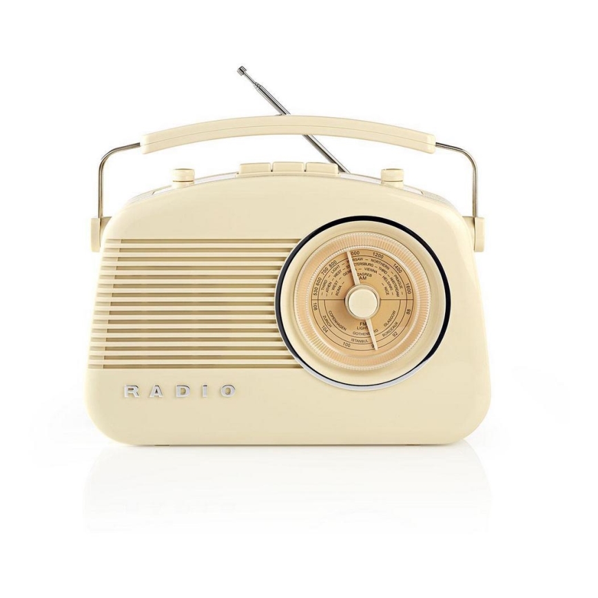 FM Radio 4,5W/230V beige