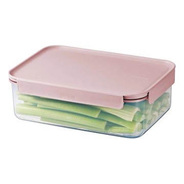Frischhaltedose CLASSIC PLUS 2,8 l, rosa/transparent