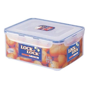 Frischhaltedose LOCK 5,5 l blau/transparent